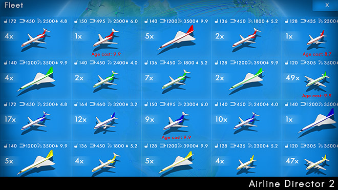 Airline fleet